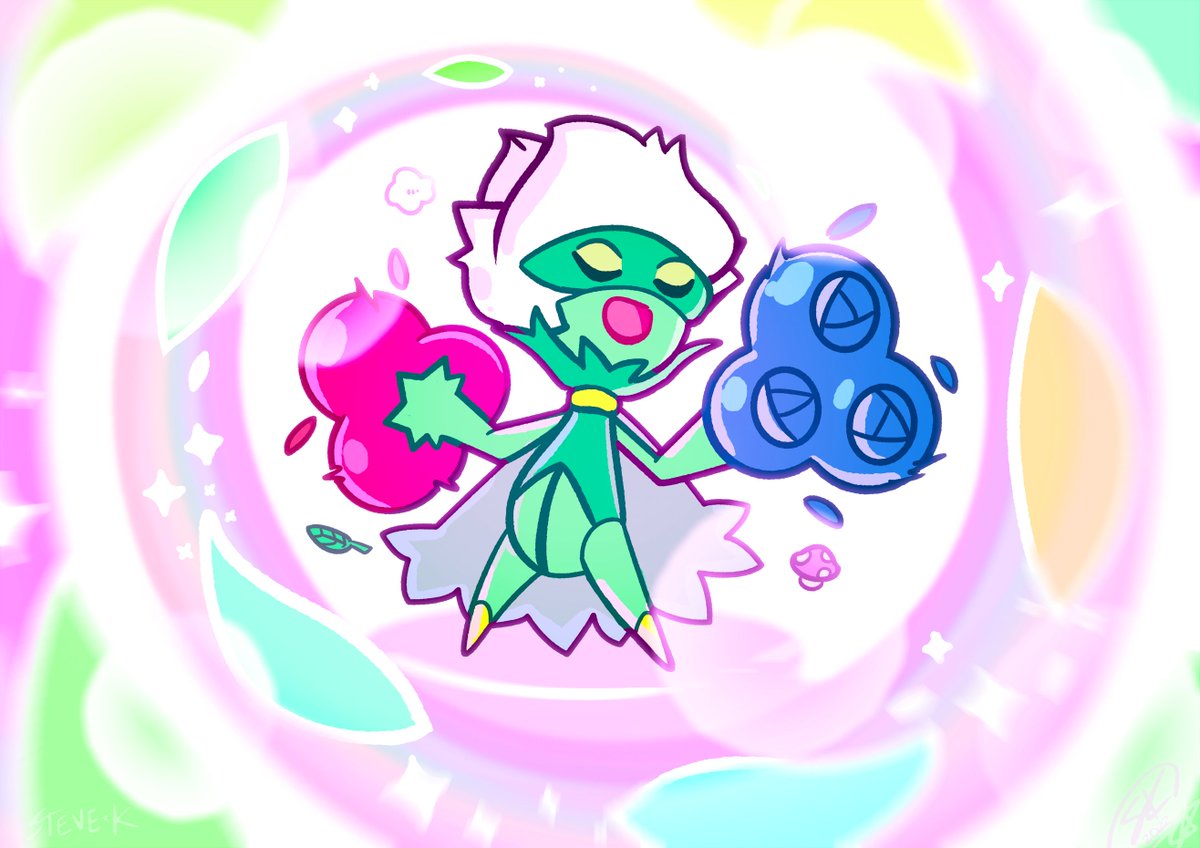 Magical leaf boy Roserade for #WorkshopWeekly
