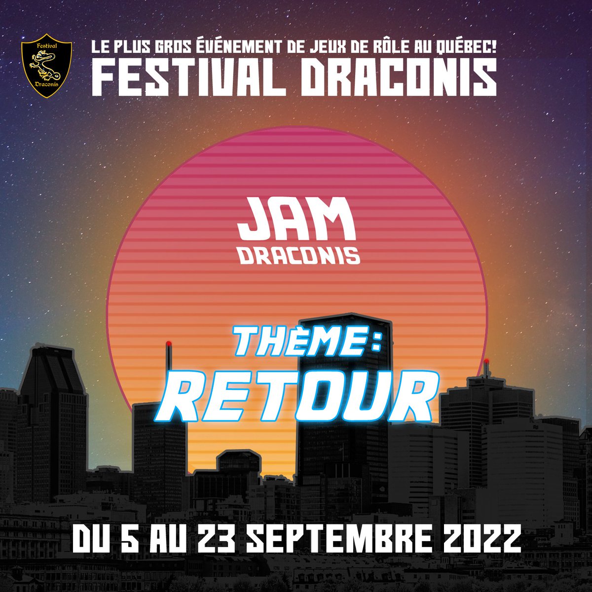 DraconisFest's tweet photo. Ça vous tente de créer un petit #jdr sur le thème du RETOUR? 👉 https://t.co/8B0GtSsFuW https://t.co/Evjc0exlrg