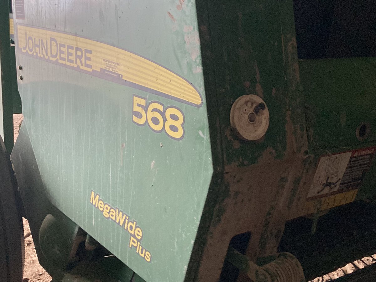 Last windrow of the summer #johndeere