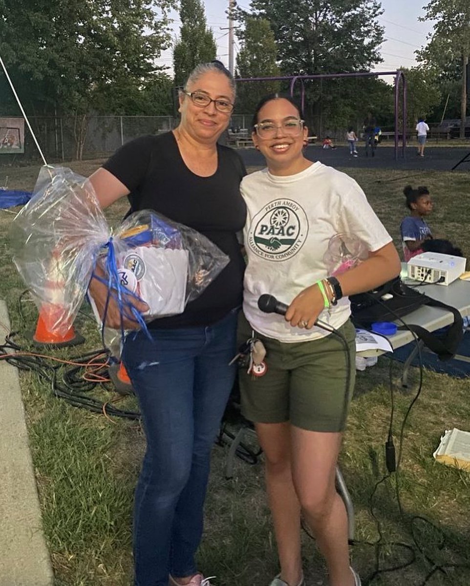 OnePPLOneHeart's tweet photo. On Thursday September 1st, PAAC capped off the summer with a Movie Night with local families. In addition to watching Minions:The Rise of Gru, raffle winners received gift baskets and gift cards. Thank you to the City of Perth Amboy Recreation Department for helping! https://t.co/6q3mhzxFHs