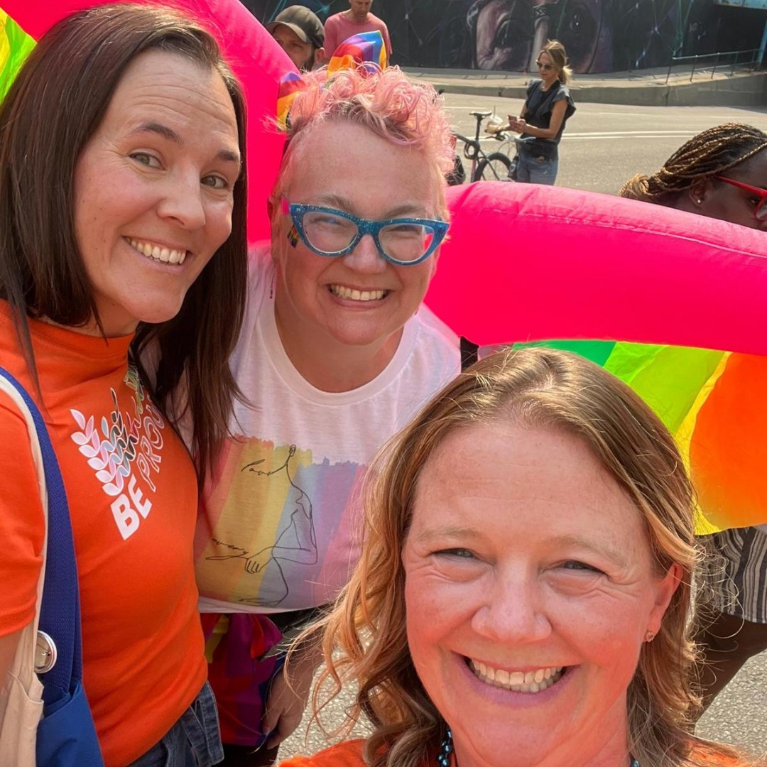 JanetEremenko's tweet photo. Feeling incredibly uplifted and inspired by today’s PRIDE parade!

Calgary, your awesomeness was on full display, and I couldn't be more proud to call this place home ❤️🧡💛💚💙💜 #yycpride #yyc https://t.co/cBC4MKfe2y