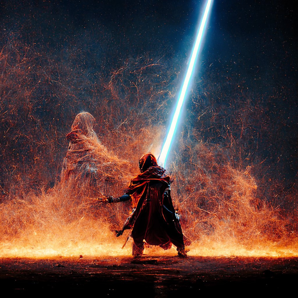Entire_Cities's tweet photo. I've been fiddling with this #midjourney thing a bit over the past weeks. These are a few of my fav star wars themed parameters I did. https://t.co/dkj4AJw8AR