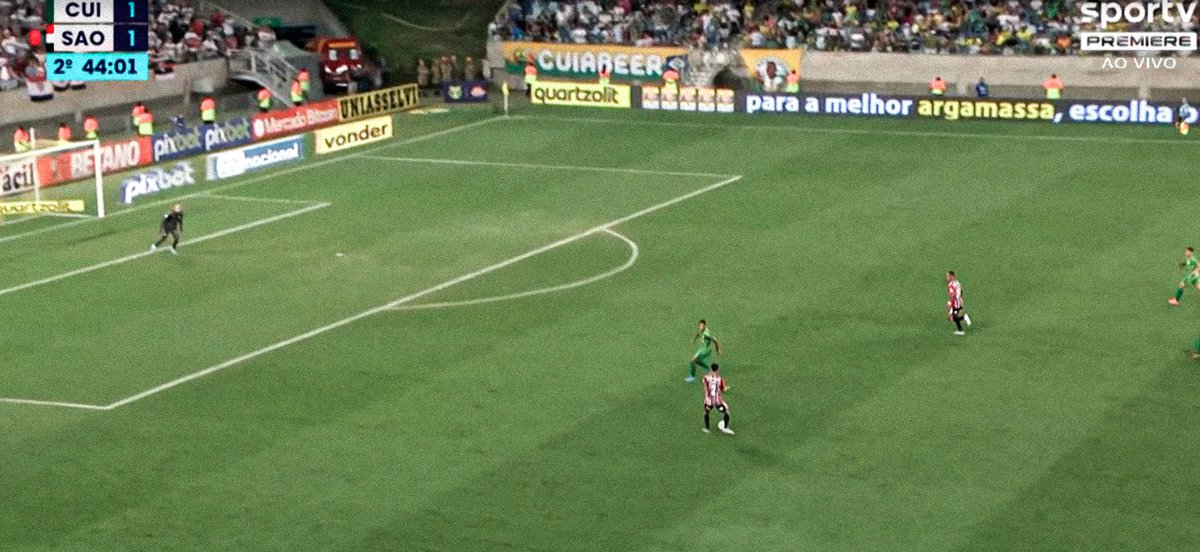 Sim, o São Paulo perdeu esse gol