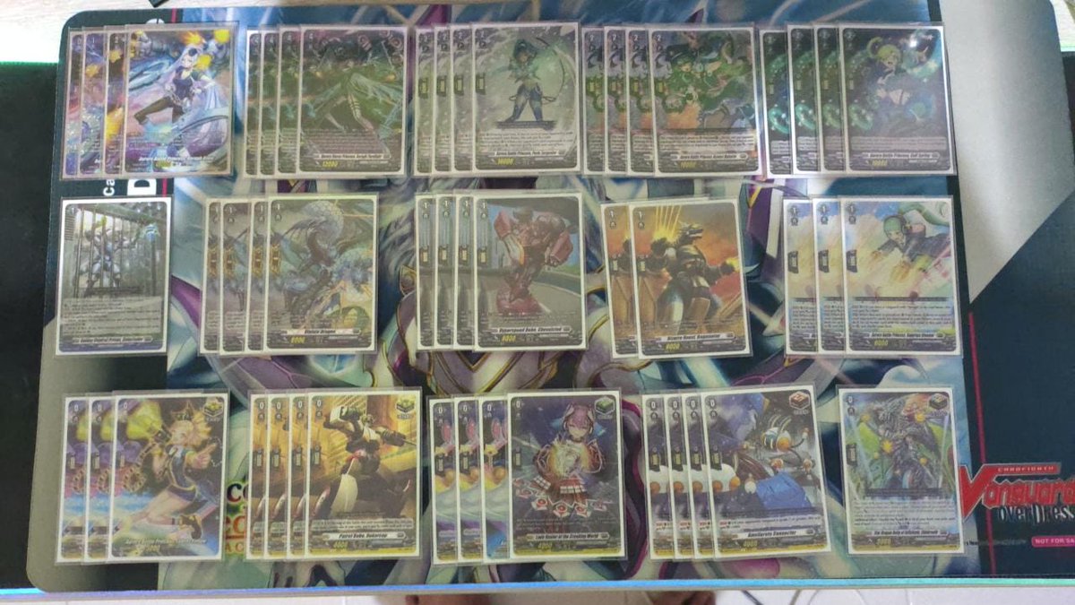ogrelairPI's tweet photo. Vanguard Weekly at OGRE LAIR Puri Indah, Indonesia
Format: Overdress
Pilot: Jason
Deck: Prison
Rank: 4
 #VGTopDecks https://t.co/84cdYt4JSJ