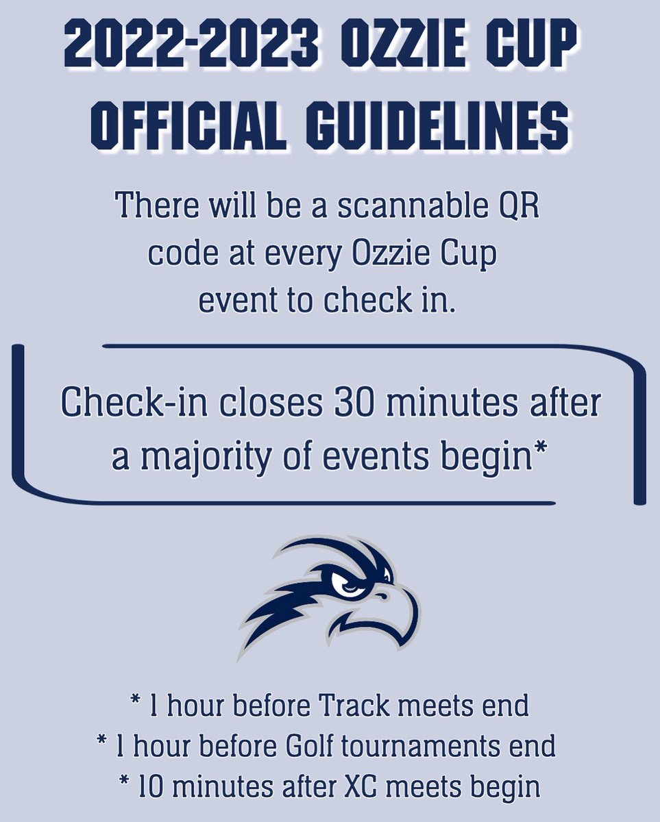unfsaac's tweet photo. The Ozzie Cup is a contest within UNF athletics where teams can earn points based on attendance at sanctioned events! The team with the most points by the end of the year will receive a special award.

#ozziecup #fillyourcup https://t.co/I4OXeR0e2F