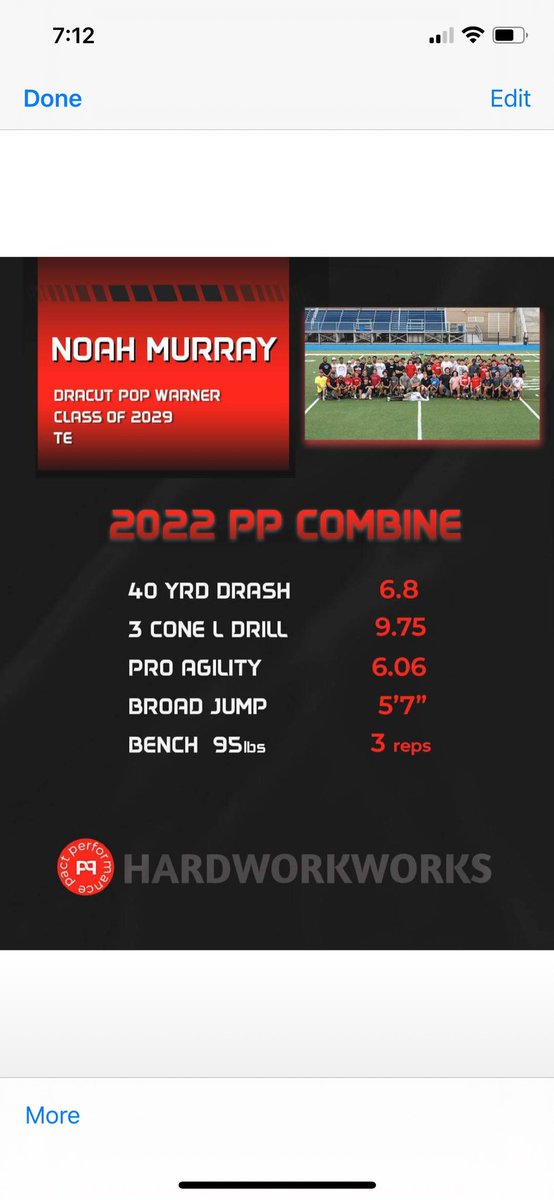 Thank you <a href="/PactPerformance/">Pact Performance</a> for a great Combine