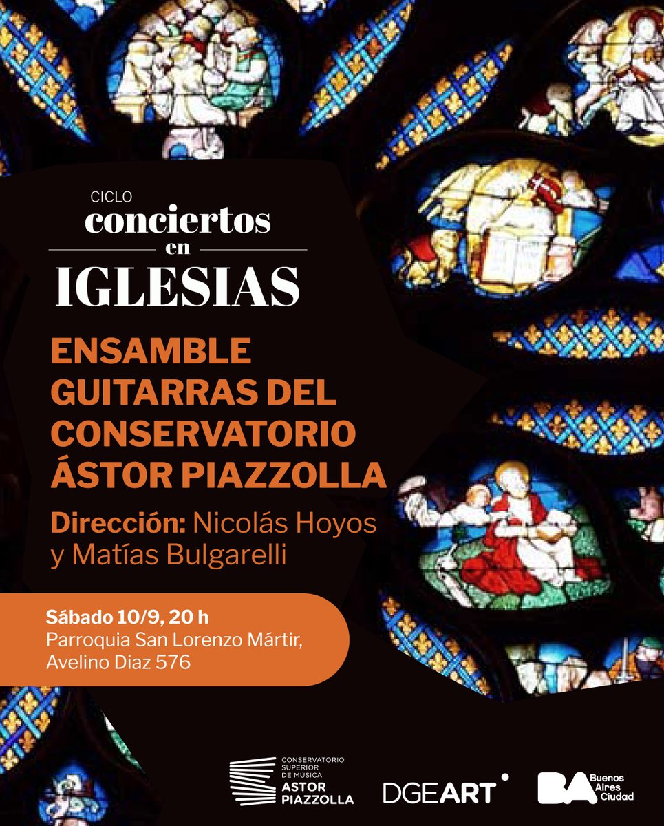 datacultura's tweet photo. ¡Empezamos septiembre con una noticia super esperada!
@datacultura en conjunto con la #DGEART trae un nuevo Ciclo de conciertos en iglesias🎻💒
Los músicos del @conserpiazzolla y del Conservatorio Manuel de Falla estarán realizando nuevas presentaciones 🎼 https://t.co/ypgBh0eEMO