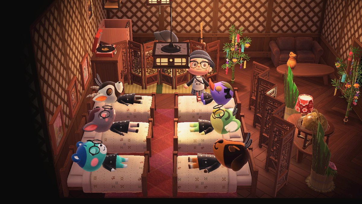 twisteryoffical's tweet photo. CAMP CROSSING IS OPEN!! And is that STUDENTS KISSING??!! Plus me and Lily are the owners and heads of the camp!! MORE PHOTOS OF CAMP CROSSING COMING SOON!!! #AnimalCrossing #ACNH #NintendoSwitch #CAMPCROSSING https://t.co/dMVPHmxH93