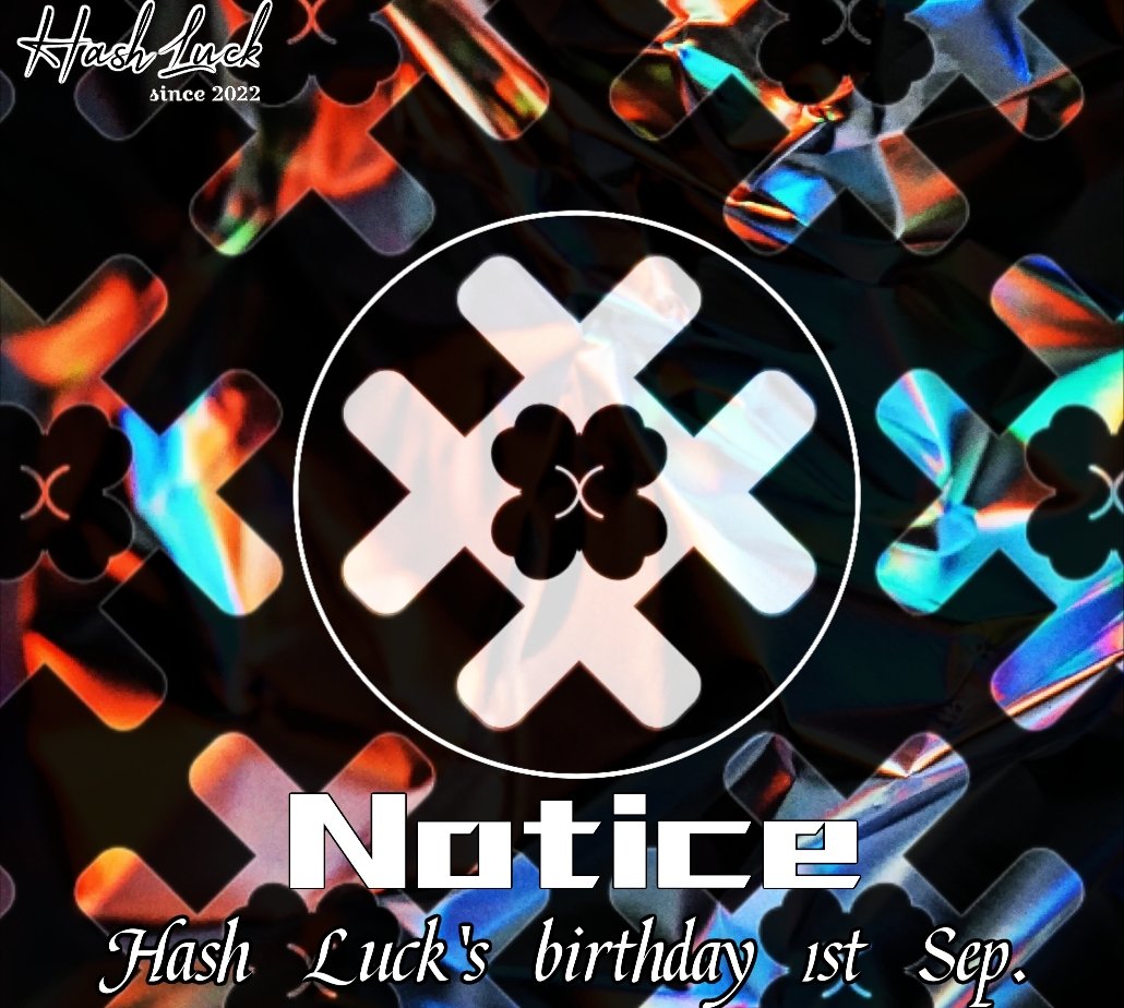 HashLuckHAK's tweet photo. Hello guys🤡
HashLuck was born on 1st SEP. 🥳🥳 hope you congrat and enjoy our services.
HashLuck is Blockchain based Web3 game.
Click the below link
👉🏻https://t.co/h5uMfECBDT
👉🏻https://t.co/tIFg5wnCGu
HashLuck is transperent and fair! So, let's play with your own luck🥇🥈🥉 https://t.co/7bE9nR3XQT