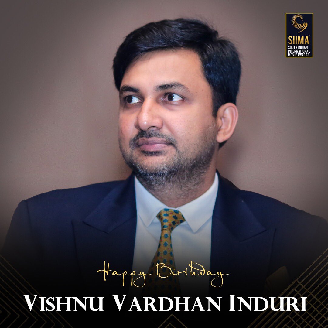 A Man With A Vision, A Man On A Mission.. Happy Birthday @vishinduri 🥳🎉🎂🎊

#HappyBirthdayVishnuVardhanInduri #HBDVishnuVardhanInduri #VishnuVardhanInduri #SIIMA