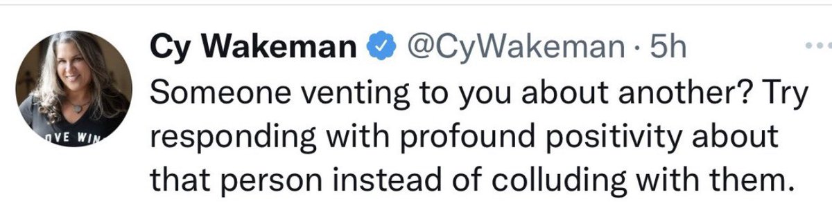 Jill Siefken (@jillsiefken) on Twitter photo Respond to drama with profound positivity. Imagine the results! Thanks for your wise words, <a href="/CyWakeman/">Cy Wakeman</a>! #plaea #edchat #iaedchat Respond to drama with profound positivity. Imagine the results! Thanks for your wise words, <a href="/CyWakeman/">Cy Wakeman</a>! #plaea #edchat #iaedchat
