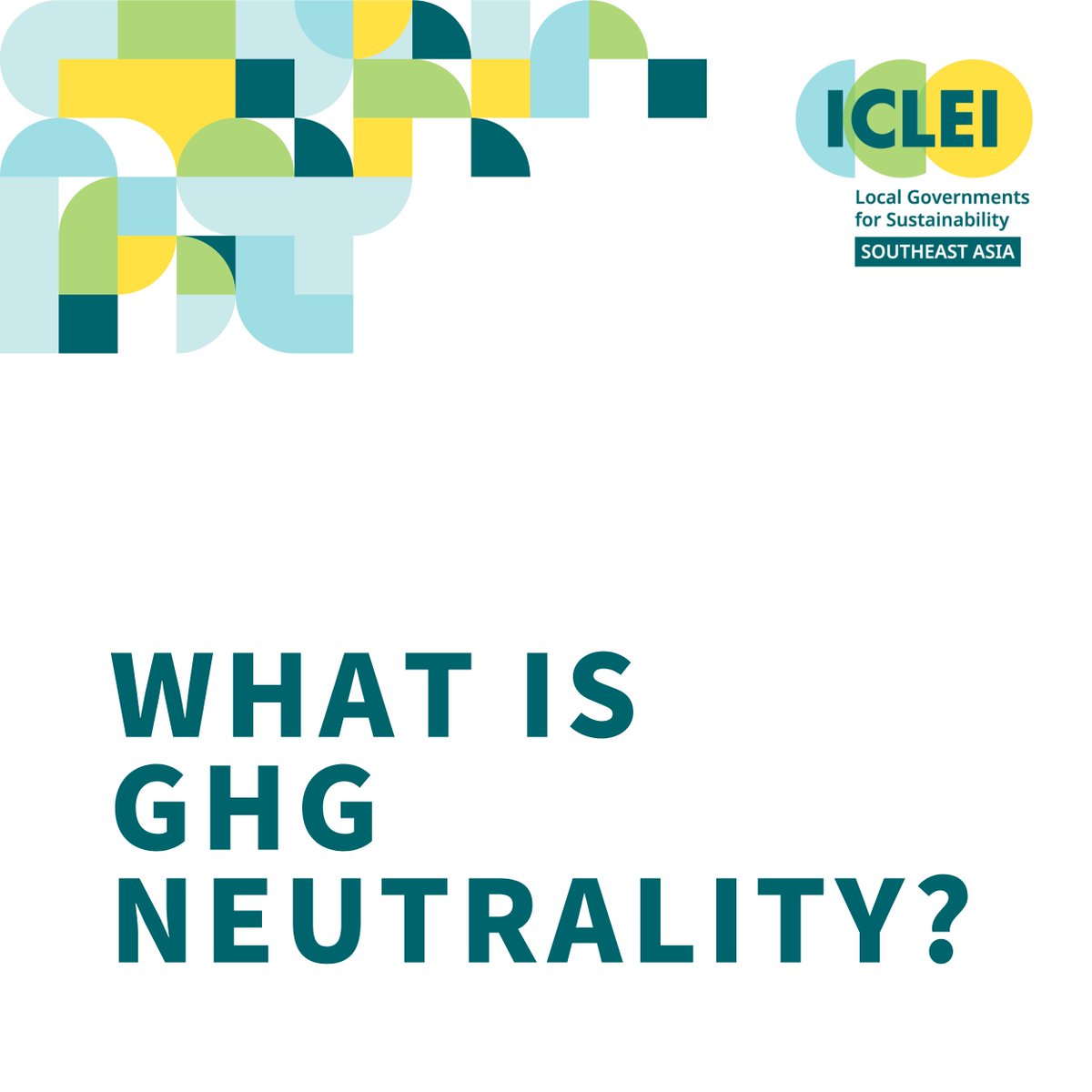 icleiseas's tweet photo. What does “GHG neutral(ity)” actually mean? 🤔

“Greenhouse gas emissions attributable to an actor are fully compensated by GHG reductions or removals exclusively claimed by the actor.” 

#GHGNeutrality
#Sustainable
#SutainableDevelopment
#RaceToZero
#CitiesRaceToZero https://t.co/xYtdN7QdgY