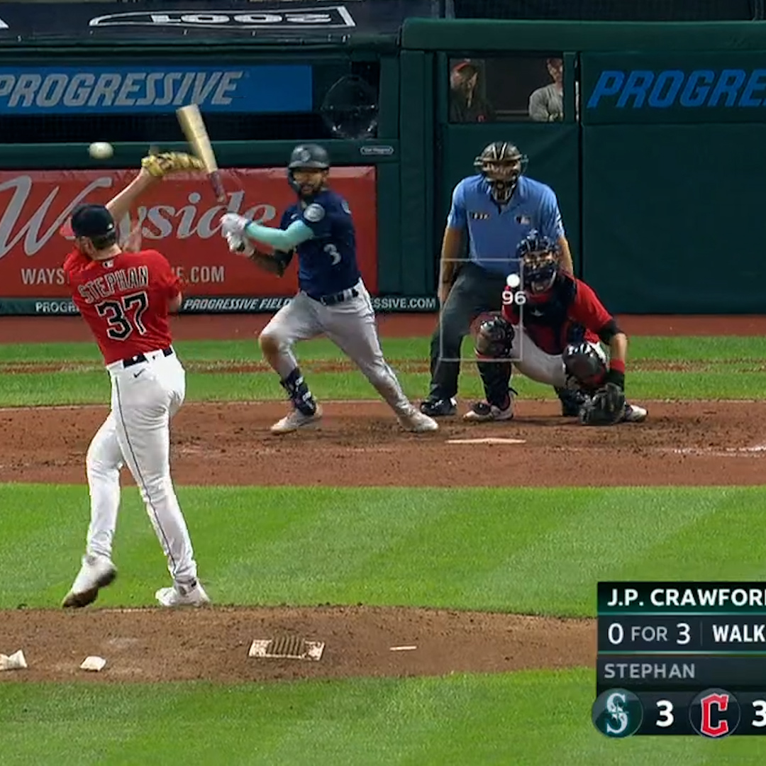 Mariners at Guardians / Twitter