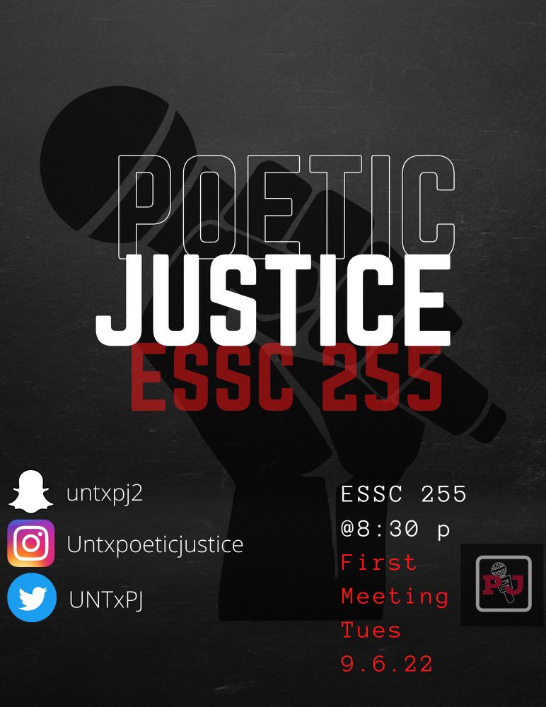 UNTxPJ's tweet image. Join us this Tuesday at our very first meeting of the semester🥳.                   Meet us in ESSC 255 at 8:30pm 
HOPE TO SEE YALL THERE ‼️