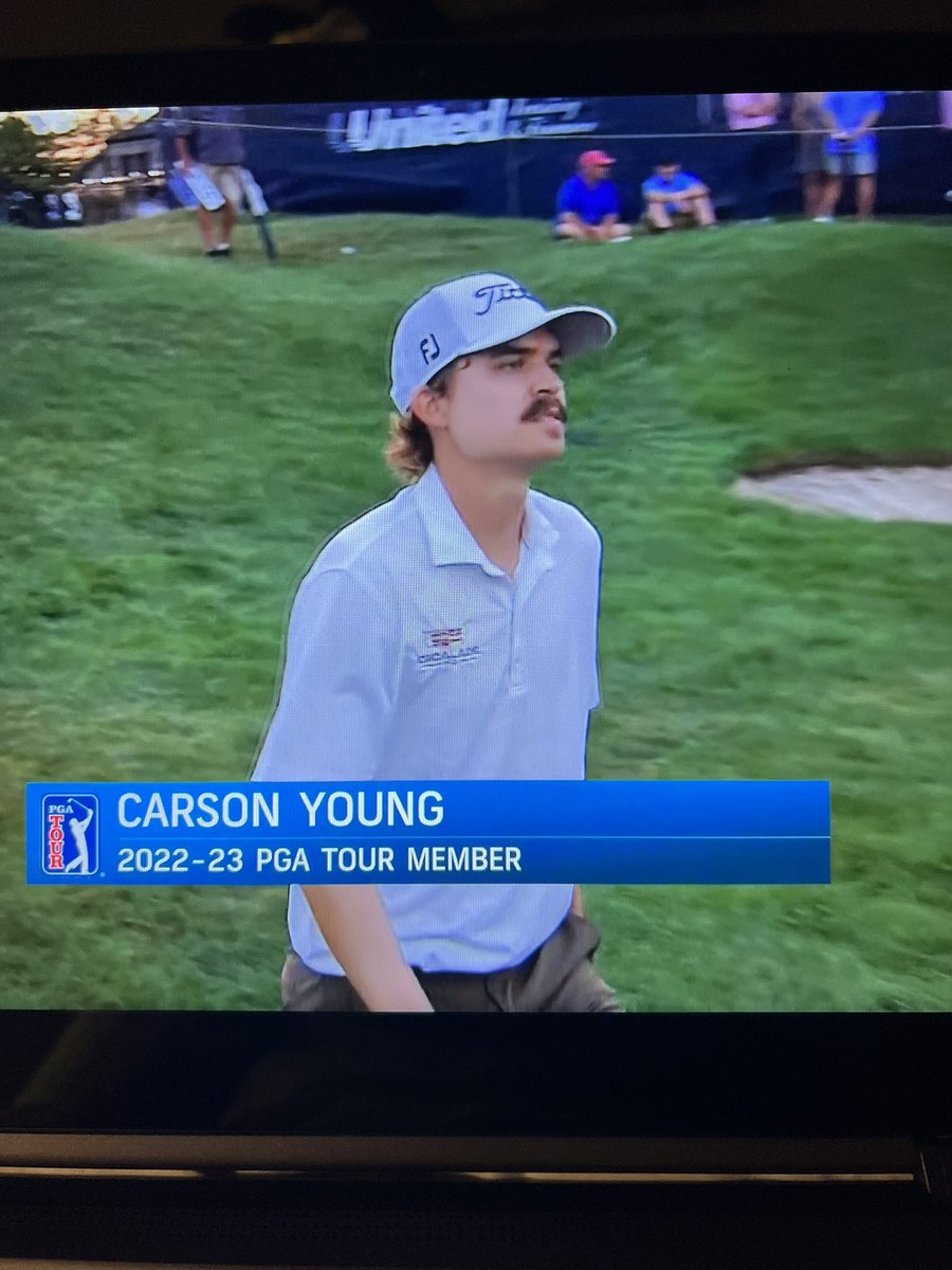 TrackingCYoung's tweet photo. 2022-23 PGA TOUR MEMBER

CARSON YOUNG https://t.co/MqNHPa6o1i