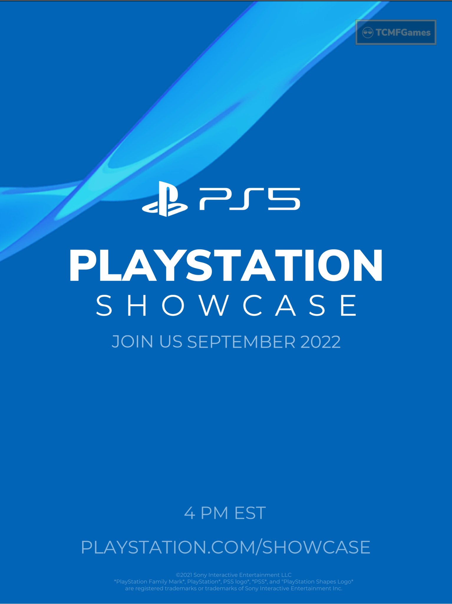 TCMFGames on X: I see people holding out for a PlayStation Showcase  announcement. Sept 8th doesn't seem like it's happening now since tomorrow  is the 5th. 🤔 - PS5