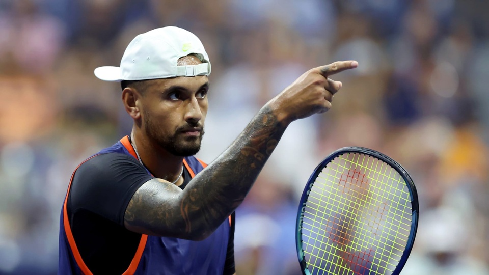 José Morgado on X: Nick Kyrgios, who lost the first set tiebreak before  coming back to beat Daniil Medvedev in Montreal, takes the first set  tiebreak against the #1 at the #USOpen