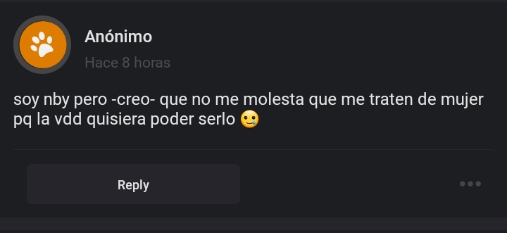 ccenbys's tweet image. Si t refieres a pronombres femeninos (she/her) no tiene nada de malo pq tus pronombres no van ligados a tu identidad:3 -🎻