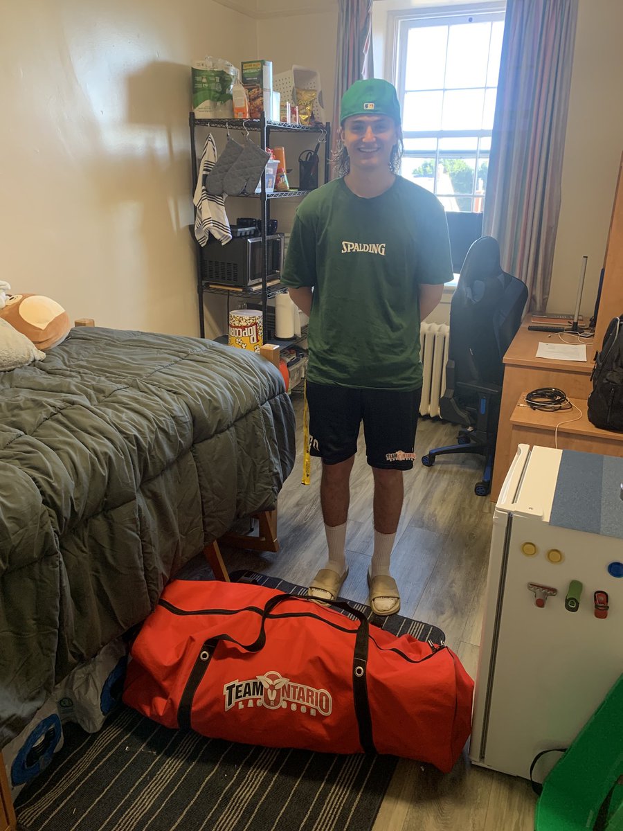 17yrs old &amp; 18,00kms away for your next chapter. One Lax practice already done.Emmett enjoy every single minute. You make me proud. Reach for the stars. I love u buddy!