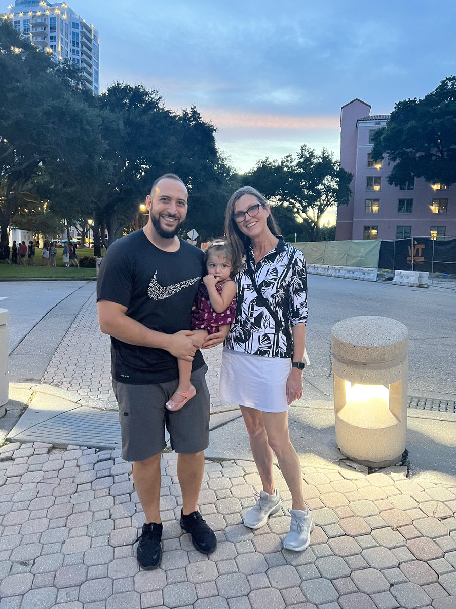 munif_jaafar's tweet photo. @CathieDWood it was great bumping into you just now in St Pete! By the way, you have the same birthday as one of my daughters Jannah! Small world! Would love to stay in touch! https://t.co/yTv57bc2eH