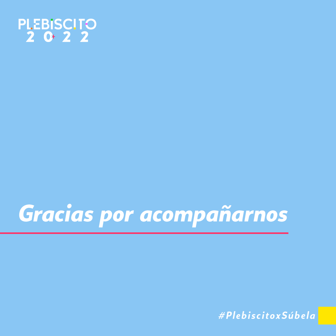 subelaradio's tweet photo. 🗳️ Terminamos nuestra transmisión, muchas gracias por habernos acompañado todo el día 🙌

Por supuesto, le agradecemos a todo nuestro equipo que se despleg�� por la capital para traer toda la información. #PLEBISCITOXSUBELA 🎙️ https://t.co/l0dVV9PRqJ