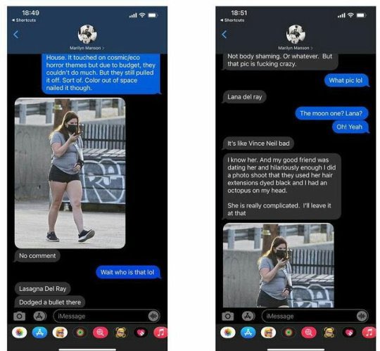 does marilyn manson own a mirror..