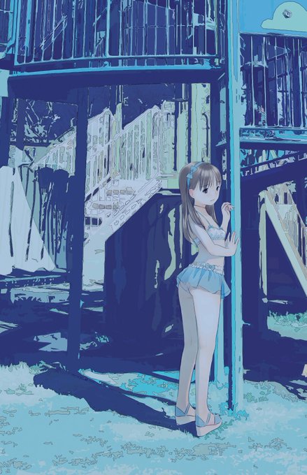 夜の公園
#月曜日のおしり 