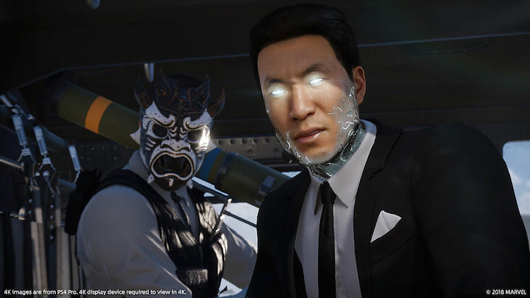 twoxdee's tweet photo. everyone is saying the joker is mjf, but y'all are WRONG it is clearly mr negative from spider-man ps4 https://t.co/Bl7TUJYy6f
