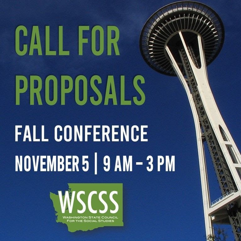 wscss's tweet image. We need you! Submit a proposal for our in-person conference toady - due October 1. bit.ly/3RCUNMG #wscss #celebratingsocialstudies