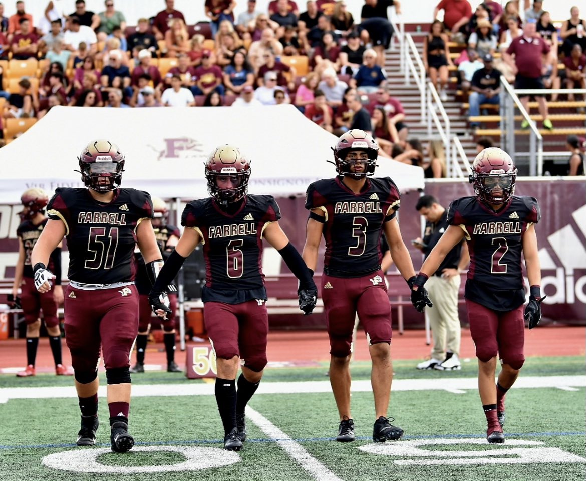 Justin Guzman (@_justinguzman7_) on Twitter photo Game one was insane. Huge comeback win for my team and first win for my Head Coach. Love my team, great win💪❤️
<a href="/MsgrFarrellFB/">Monsignor Farrell Football</a> Game one was insane. Huge comeback win for my team and first win for my Head Coach. Love my team, great win💪❤️
<a href="/MsgrFarrellFB/">Monsignor Farrell Football</a>