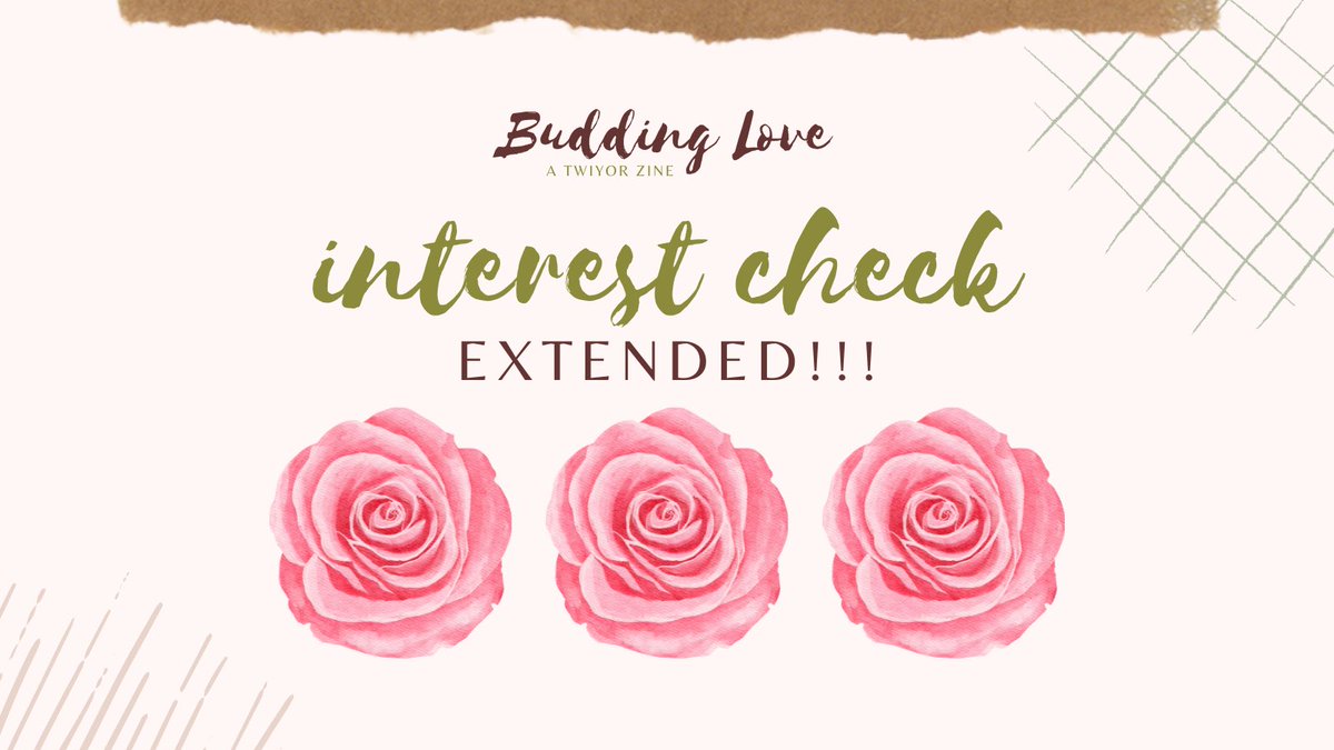twiyorzine's tweet photo. Calling all Twiyor lovers! 💐
We’re extending the Interest Check for THREE WEEKS!

Fill it out before it closes on September 24th 🌹
https://t.co/qUUAm3cf6t

#SPY_FAMILY #sxf #twiyor #buddinglove https://t.co/32PUTbFQ0p