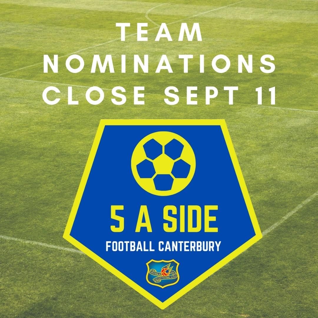 FCFiveDock58's tweet photo. Don't miss our playing 5 A Side. Team nominations are due soon. We have a few teams looking for players - Under 9 girls &amp; Under 9 male. Visit the club website for more info. https://t.co/obpcTvaZPD