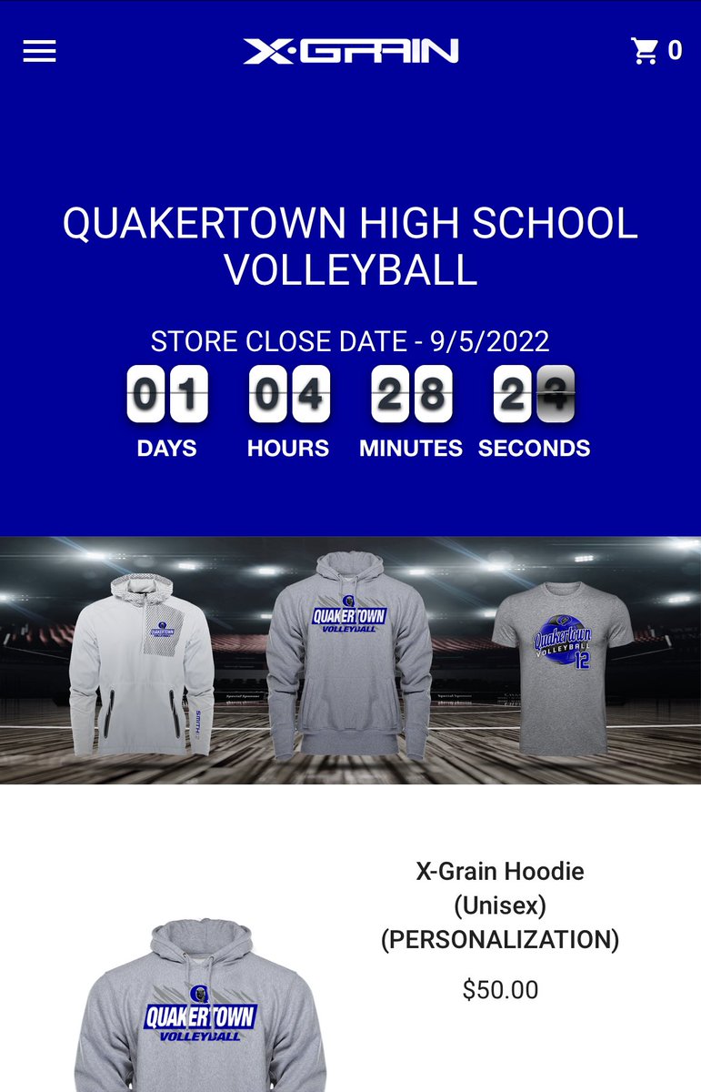 QCHSGVolleyball's tweet photo. Just over 24 hours left to get Quakertown Volleyball Spiritwear. 
@QCHSAthletics @coachwendy88 @BillHarner @QCSDnews @QSection2023 

https://t.co/8GlDHPT2uC https://t.co/YluQ2EY2lu
