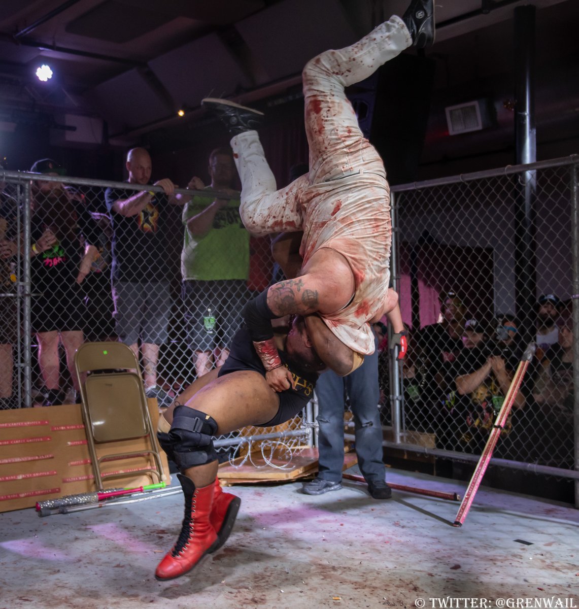 grenwail's tweet photo. 4/4 #PFXBattle2 Part2 @ICWNHB
@BobbyBeverly vs @HoodFoot418 https://t.co/qKb6xb1NmH