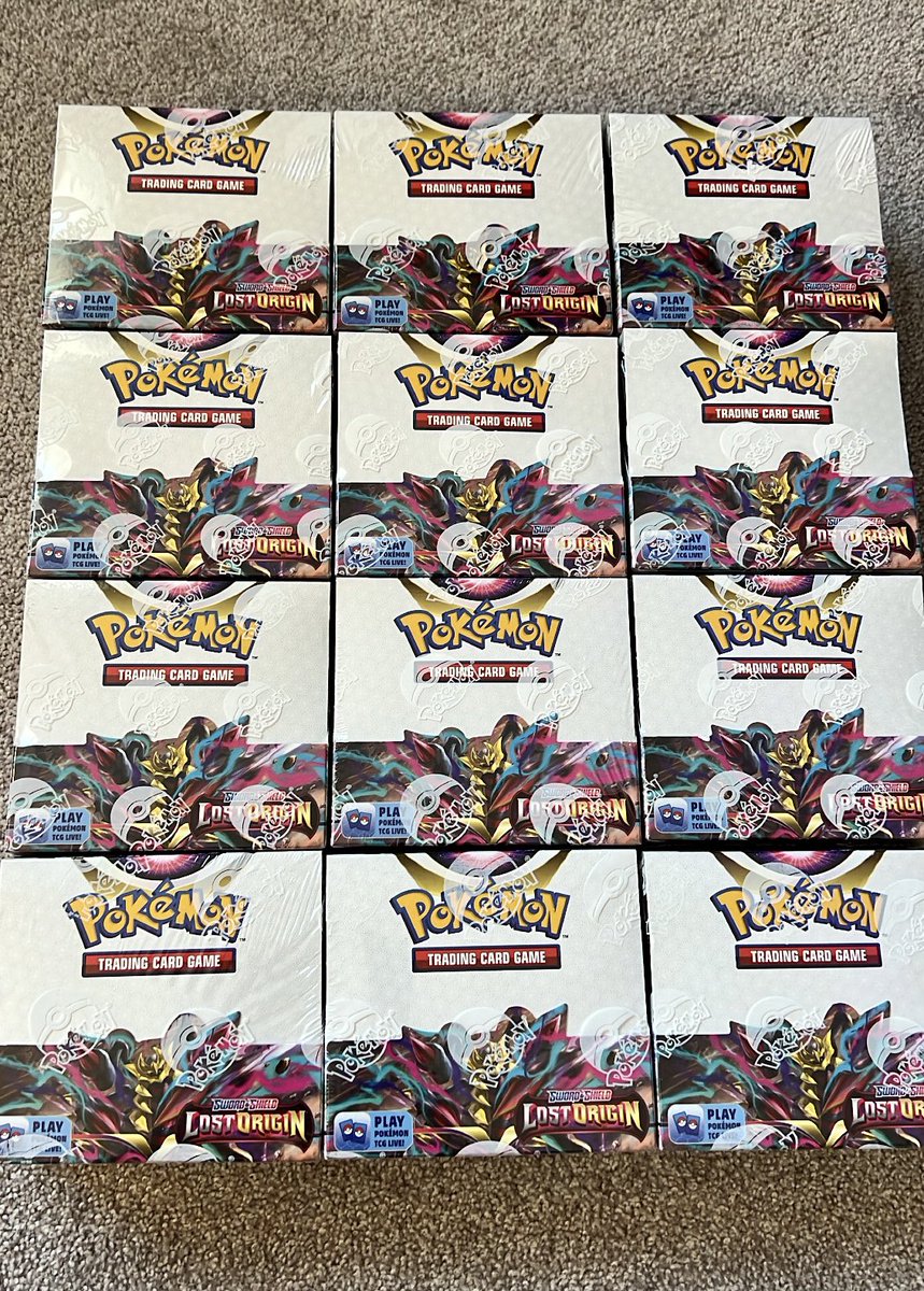 Giving away a Lost Origins Booster Box! Winner announced 9/9! Just Retweet and follow me to enter! #Pokemon #PokemonTCG