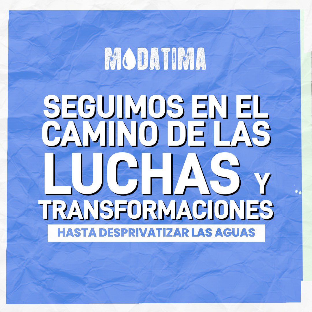 modatima_aysen's tweet photo. #SomosModatima ✊🏽💧🌱 
Seguimos en el camino de las luchas y transformaciones ¡Hasta desprivatizar las aguas! @RoyoManuela @CaroVilchesF @rmunda @modatima_cl @NelaMolina_ https://t.co/RU4XlkGUpk