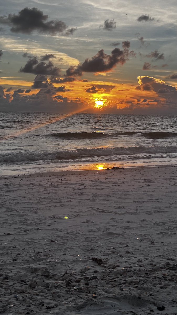 Chuck_Vaughn's tweet photo. A beautiful sunset at cape San blas https://t.co/6wuPo2DVJM