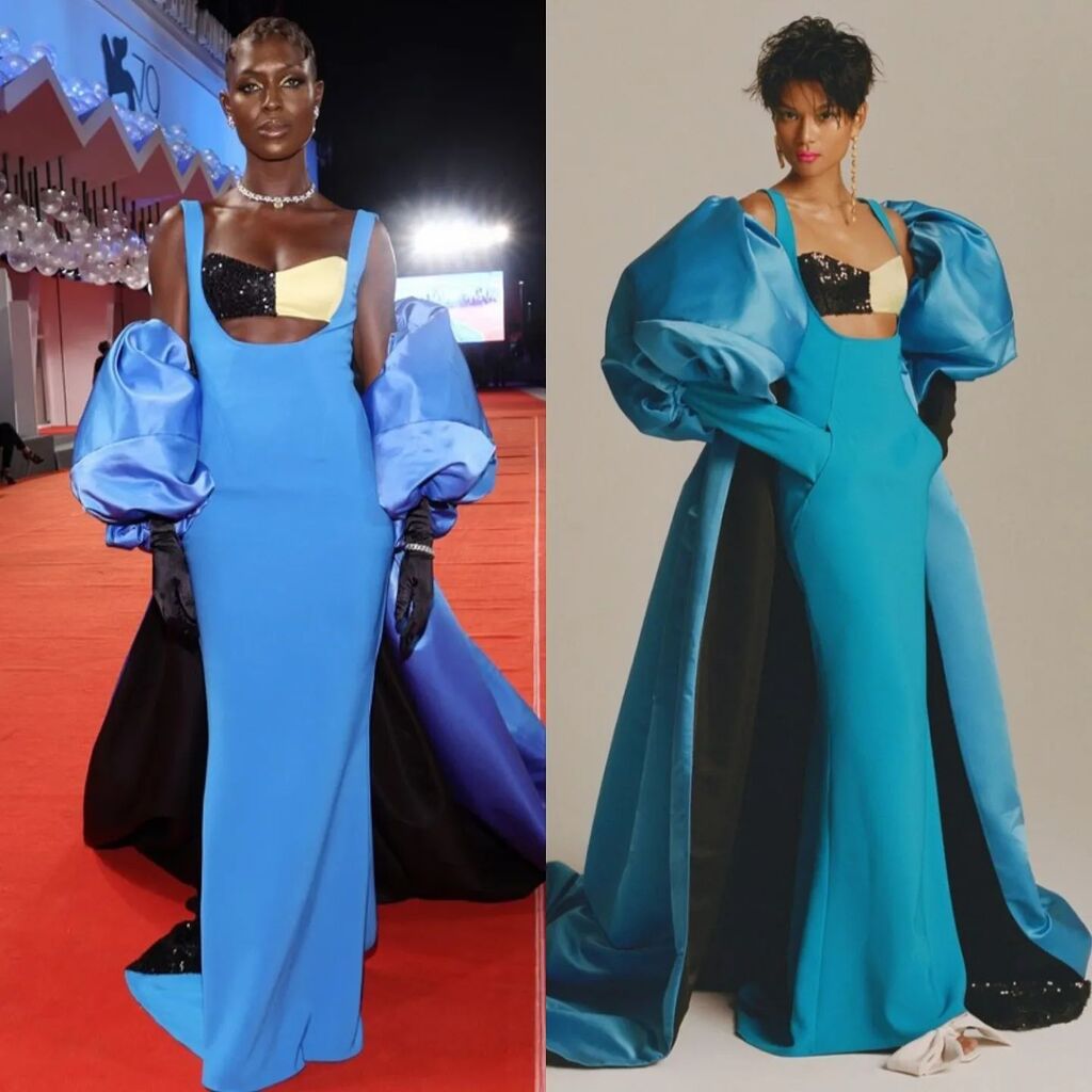 dequemeolook's tweet photo. Jodie Turner-Smith de Harbison Resort 2023 na pré-estreia de "The Whale", durante o 79º Festival Internacional de Cinema de Veneza. #VeniceFilmFestival #BiennaleCinema2022 #Venezia79 #JodieTurnerSmith #Harbison 📸 Getty Images / Vogue Runway https://t.co/zJJm4I8gRm