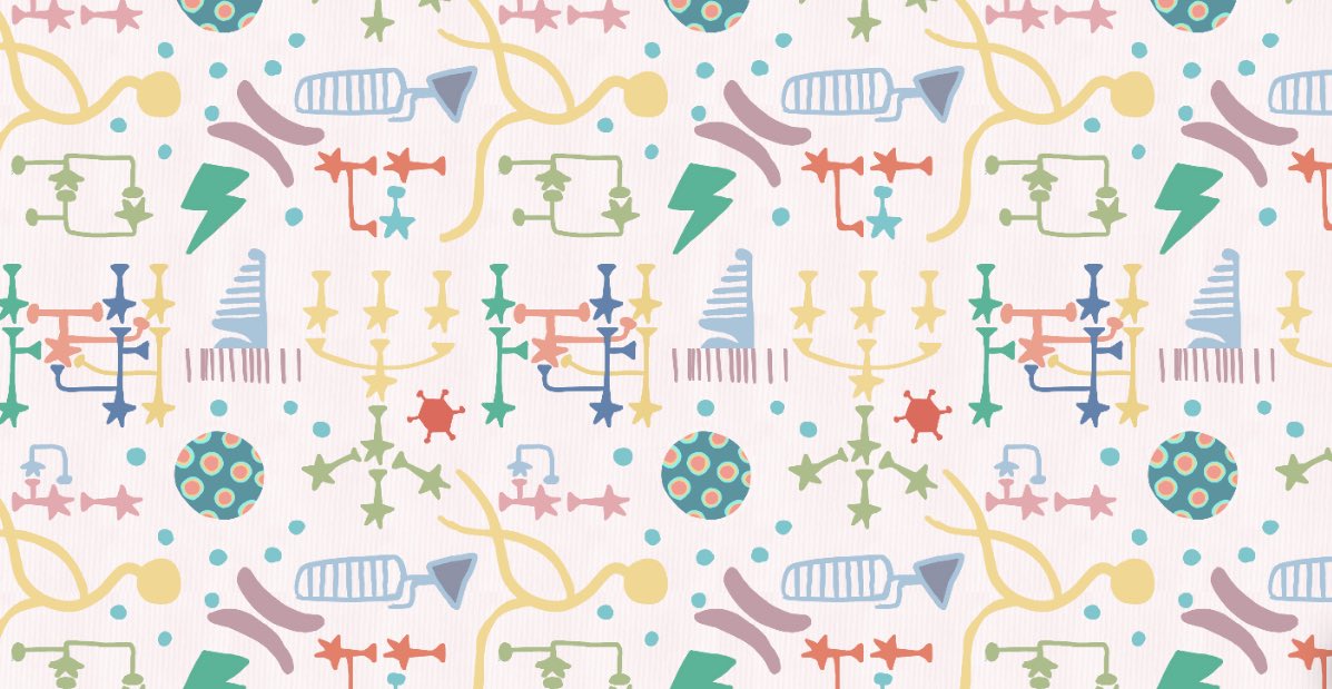 Zidan_Yang's tweet photo. Made this Zoom background inspired by the recent review by Liqun Luo on circuit motifs😋#scienceart #neuroscience #neuroscienceart #zoombackground https://t.co/SLKql5v8ud