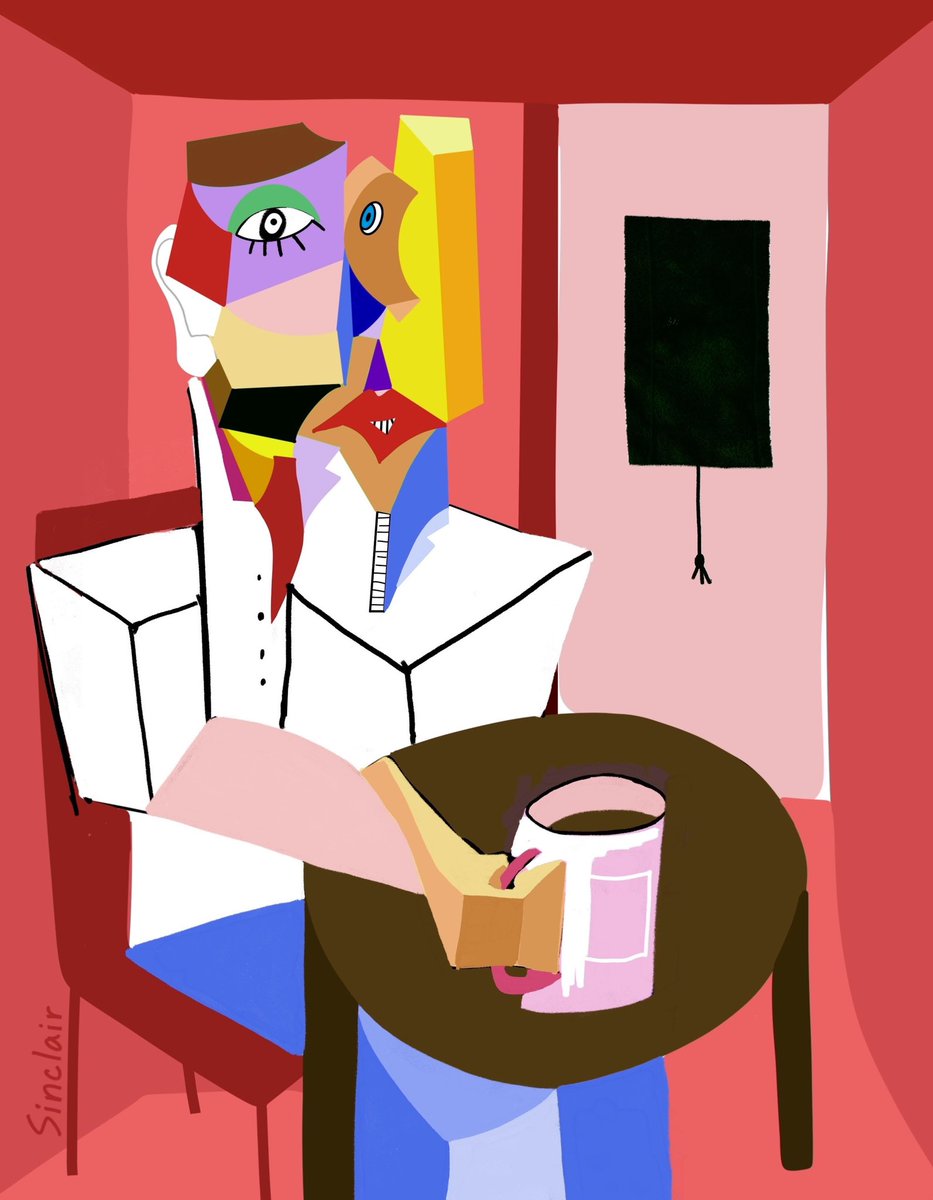 csinclairart's tweet photo. “Midnight Espresso” https://t.co/pQYwPKfbo3