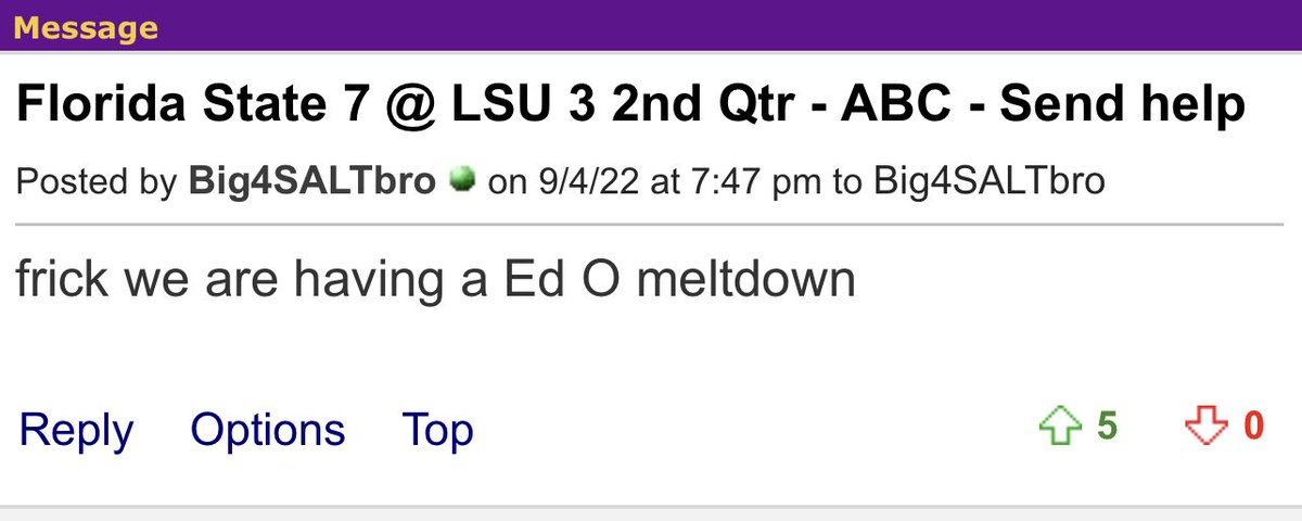 BoardGeniuses's tweet photo. #LSU fans wish they had hired Billy Napier. #MeltdownAlert https://t.co/qps3hMGNM6