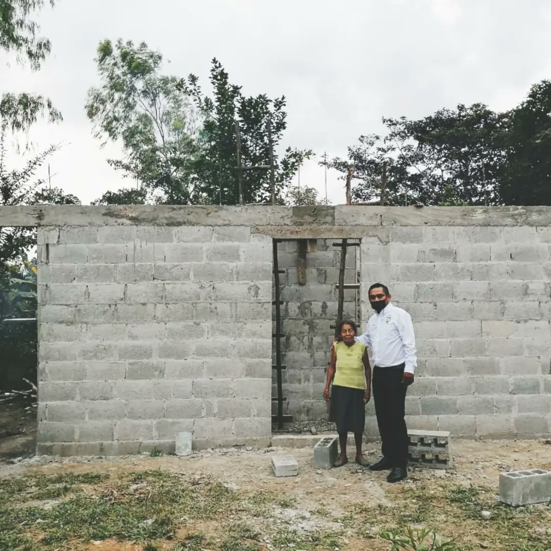 Junta comunal S.J.D  apoya con 33 apoyos  de viviendas a familias de escasos recursos  programa  cambiando vidas