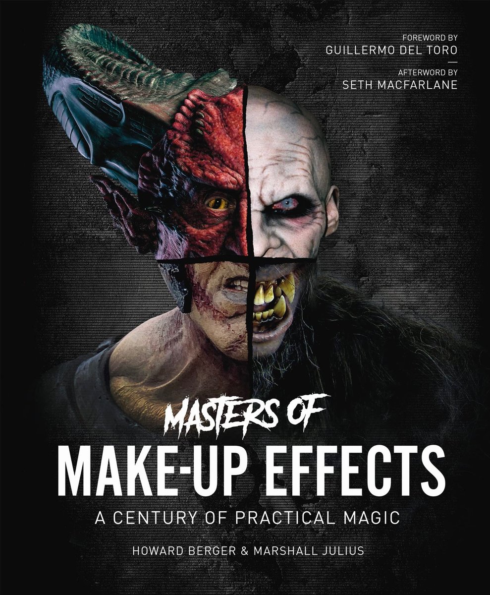 Have you ordered your copy yet? My friend, the brilliant Howard Berger has finally produced the definitive book on practical makeup effects. ⁦<a href="/MarshallJulius/">Marshall Julius</a>⁩