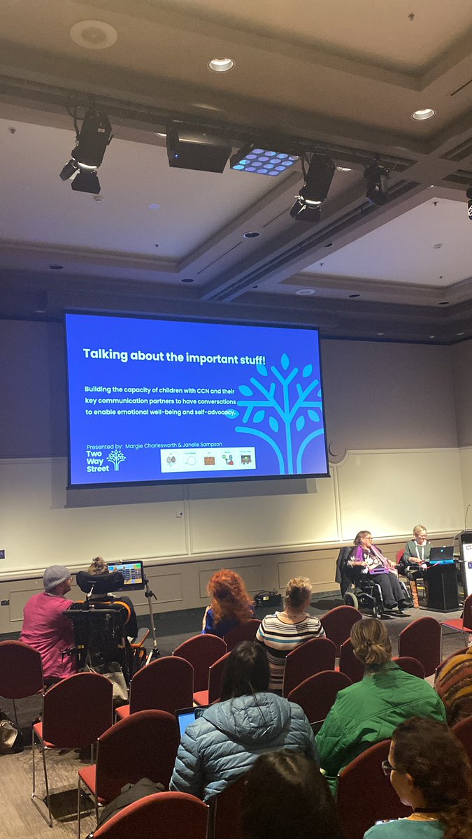 its_uh_bee's tweet photo. Next up: learning about capacity building for children with #ccn and key comm partners to talk about emotional well-being and self-advocacy #AGOSCI2022 #hobart #AAC https://t.co/KwANXU4lqh