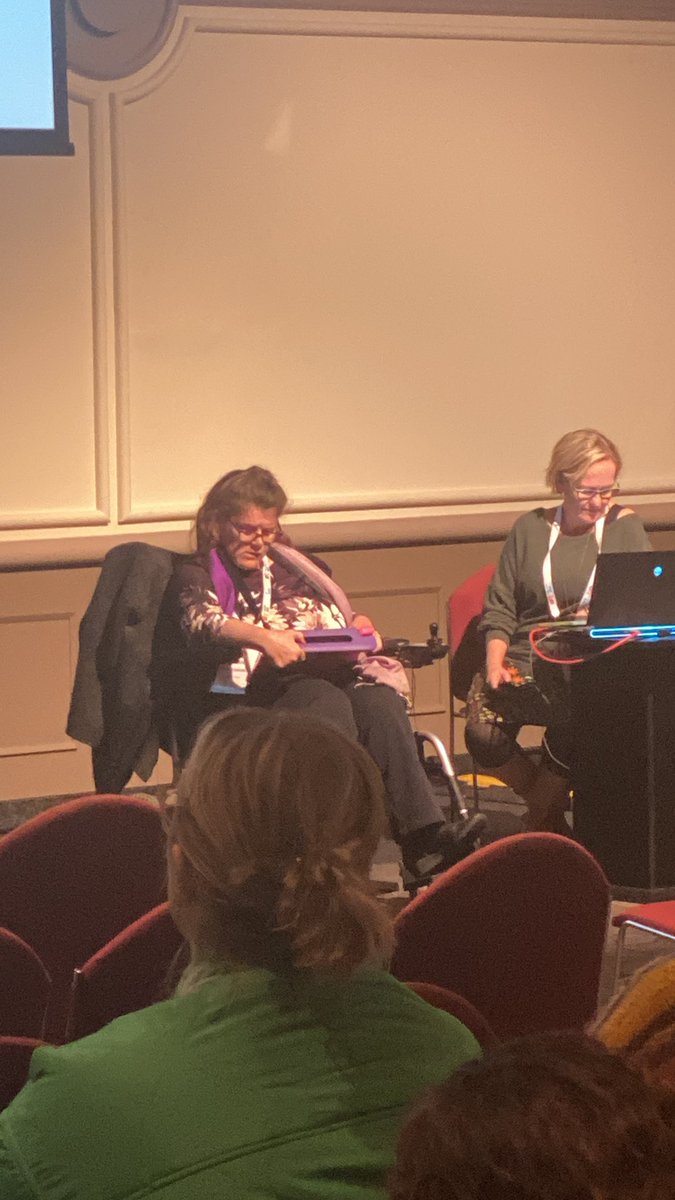 its_uh_bee's tweet photo. Next up: learning about capacity building for children with #ccn and key comm partners to talk about emotional well-being and self-advocacy #AGOSCI2022 #hobart #AAC https://t.co/KwANXU4lqh