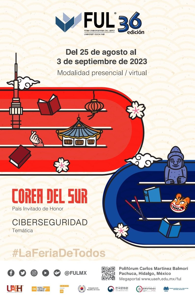 UAEH_OFICIAL's tweet photo. 🙌¡Gracias infinitas! Hemos cerrado con broche de oro la #FUL35, nos vemos en la #FUL36 🤩
3️⃣6️⃣ #LaFeriaDeTodos 😍🥳 https://t.co/wsy71qdxgu