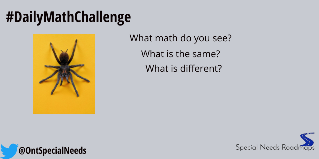 ONTSpecialNeeds's tweet image. #DailyMathChallenge