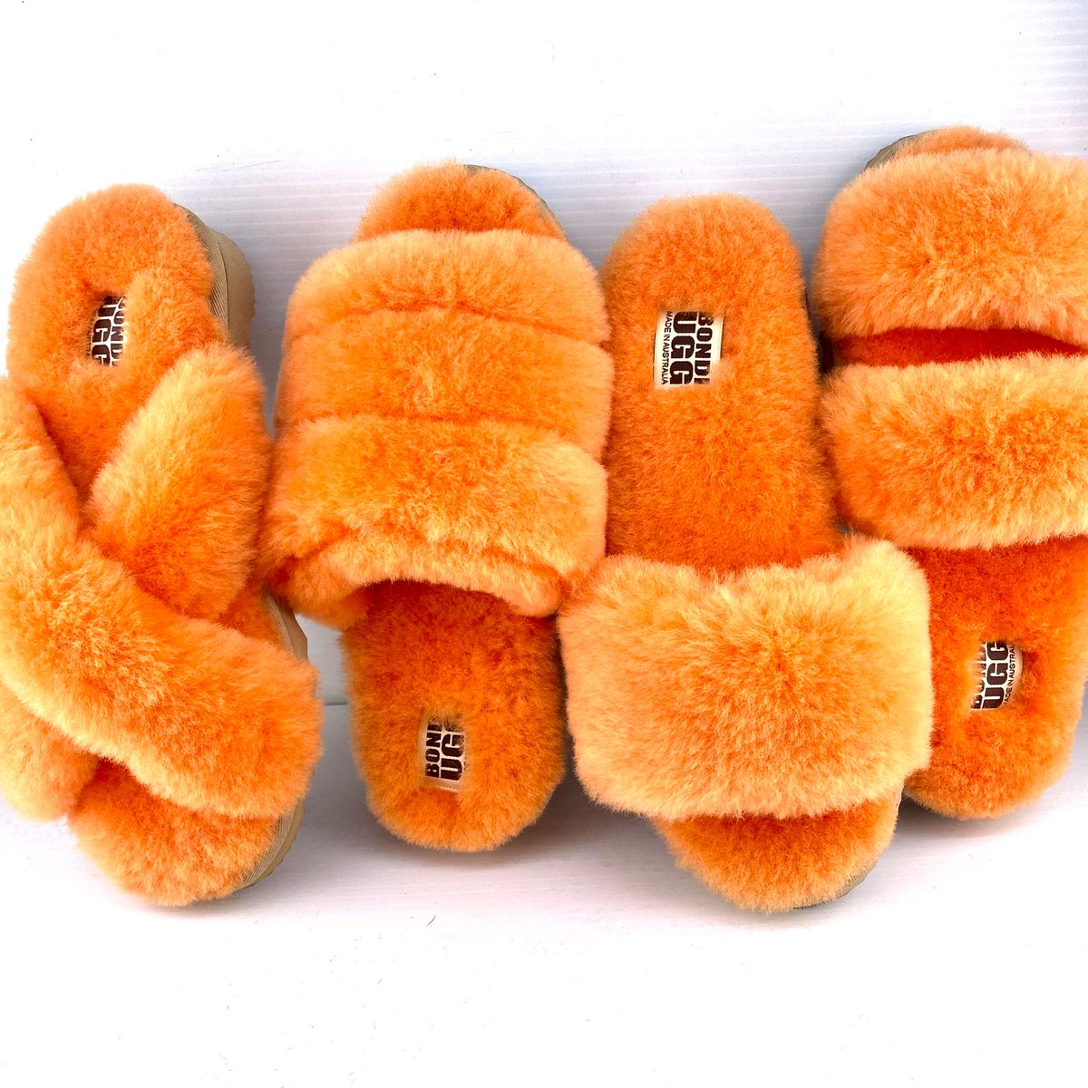 BondiUgg's tweet photo. Orange is known as the colour of joy and creativity- plenty of that here in the Bondi UGG “harmony slides collection”
#bondiugg #bondi #bondibeach #sheepskin #australianmade #australian #australianwoolslides #uggs #uggboots #uggslides #womensfashion #boots #sheepskinslides https://t.co/t96x9gh7dD