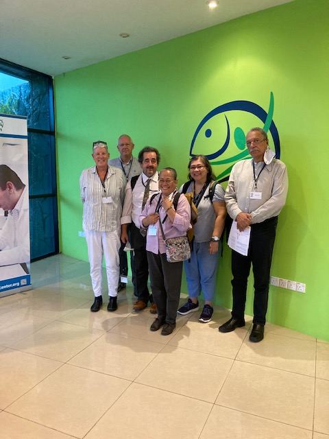 FishBaseProject's tweet photo. The FishBase Team from different ends of the world meeting face-to-face after quite some time at the 23rd Annual #FishBaseSymposium which have already began a few minutes ago at the WorldFish HQ in Penang, Malaysia. https://t.co/bogoT8UFmI