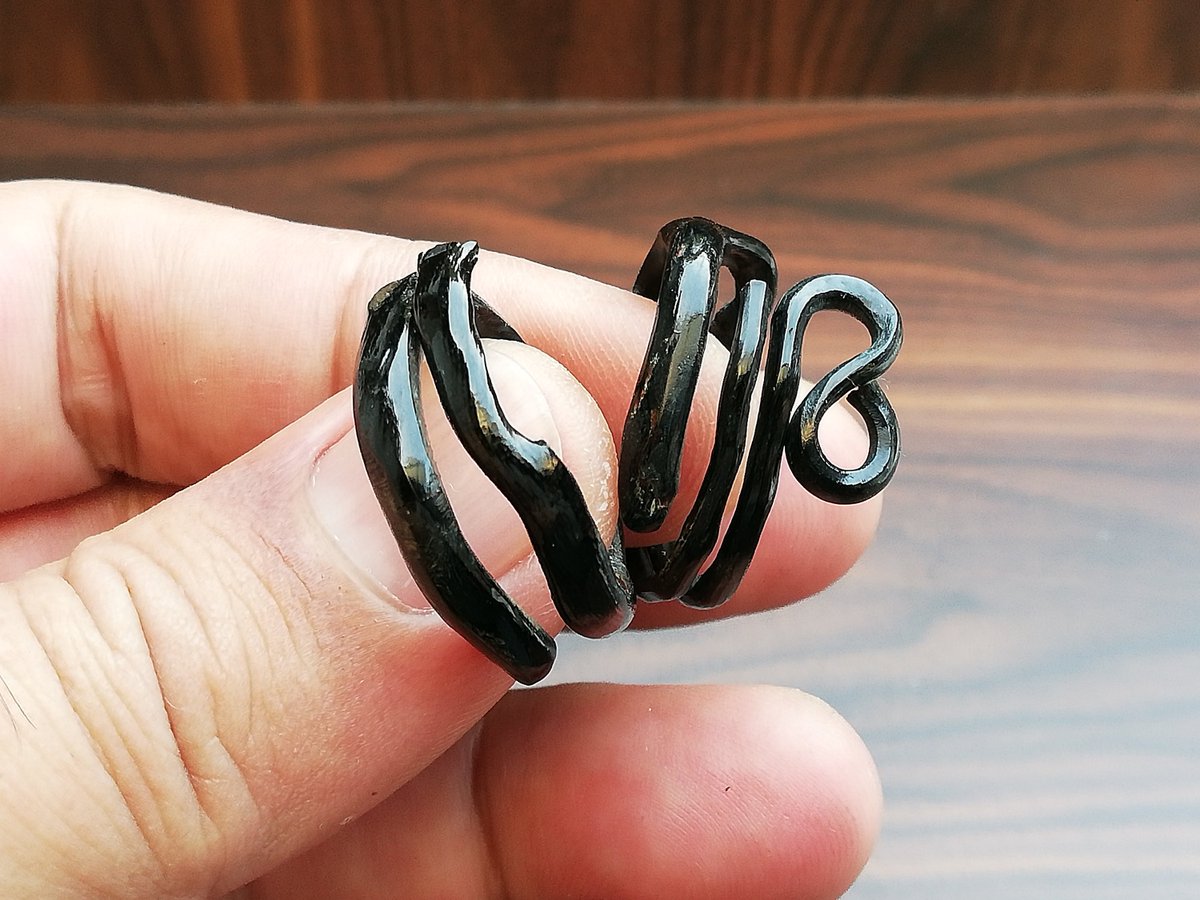 Romegemsandart's tweet photo. The original natural black bahar root ring, handmade antique Ring https://t.co/1fPDBLrCdr #yes #coral #no #handmadering #weddinggift #weddingringbox #engagementring #blackcoralring #uniquering https://t.co/OVe8cT1U7c
